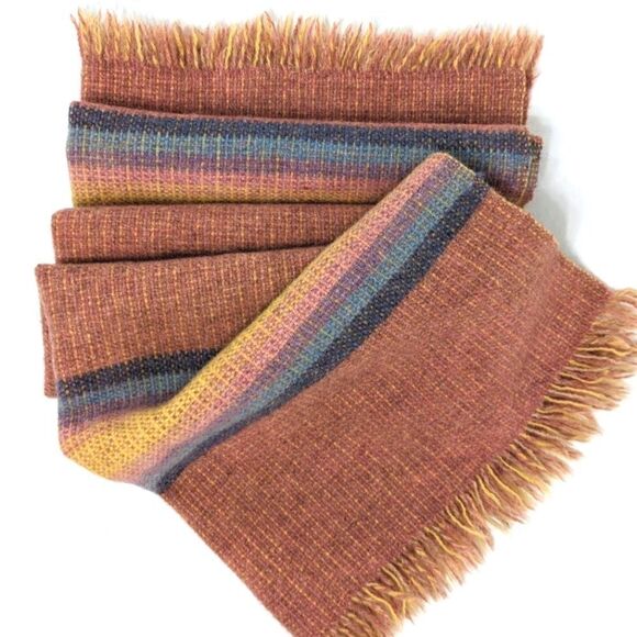 Hand Woven Wool Throw - Picture 4 of 6